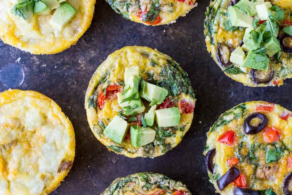 Taco Egg Muffins |||| www.savorylotus.com
