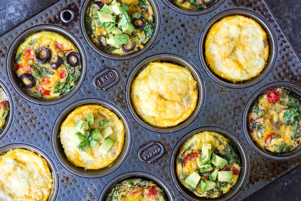 Taco Egg Muffins ~~ www.savorylotus.com